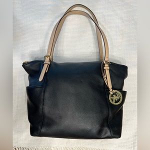 Michael Kors Black Shoulder Tote